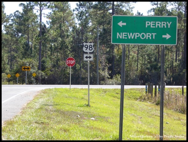 Endlich: Zurück auf der 98. Von Perry kamen wir, nach Newport wollten wir. 