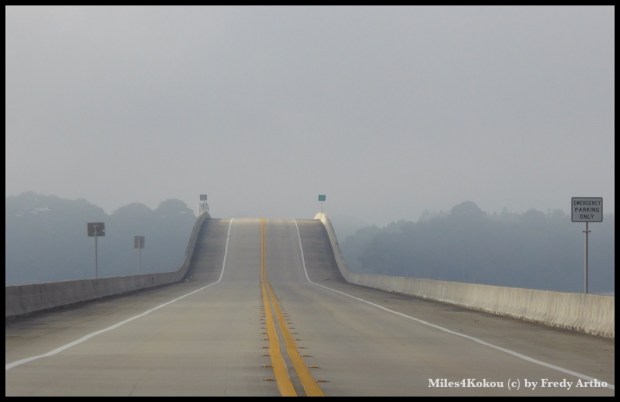 Unsere "Startrampe" heute morgen: Brücke über die "Ochlockonee Bay"