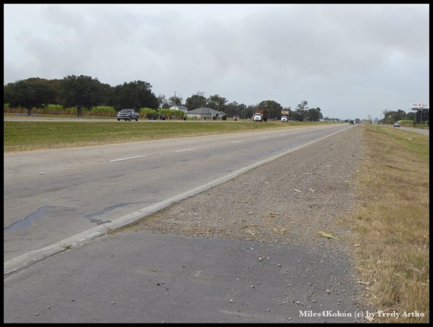 Irgendwo hat der Seitenstreifen einfach aufgehört zu exisieren.