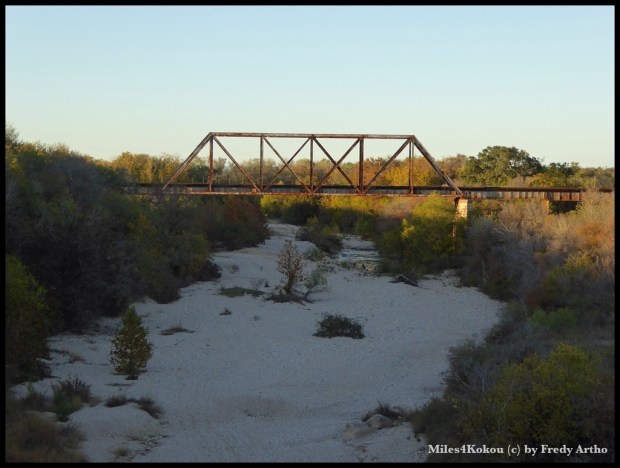 Ausgetrockneter Rio Hondo