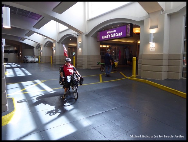 Start im Casino Parkhaus.