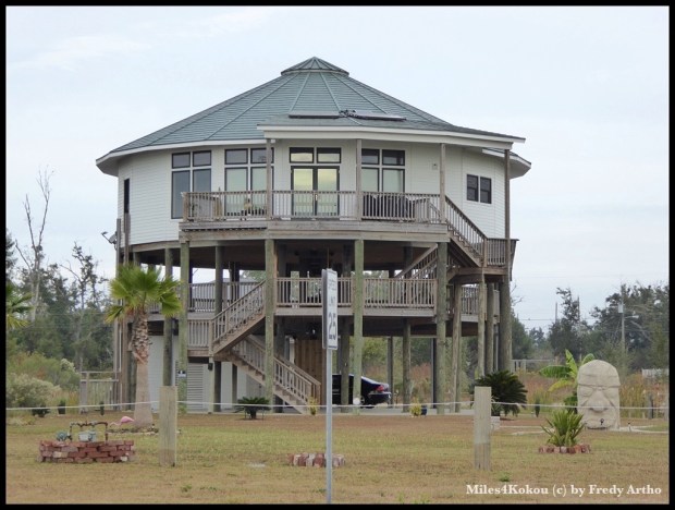 Ob dieses Bauform dem  nächsten Wirbelsturm tretzten kann?