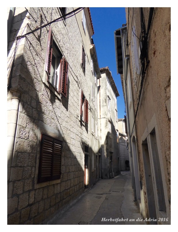 Enge Gassen in der Altstadt